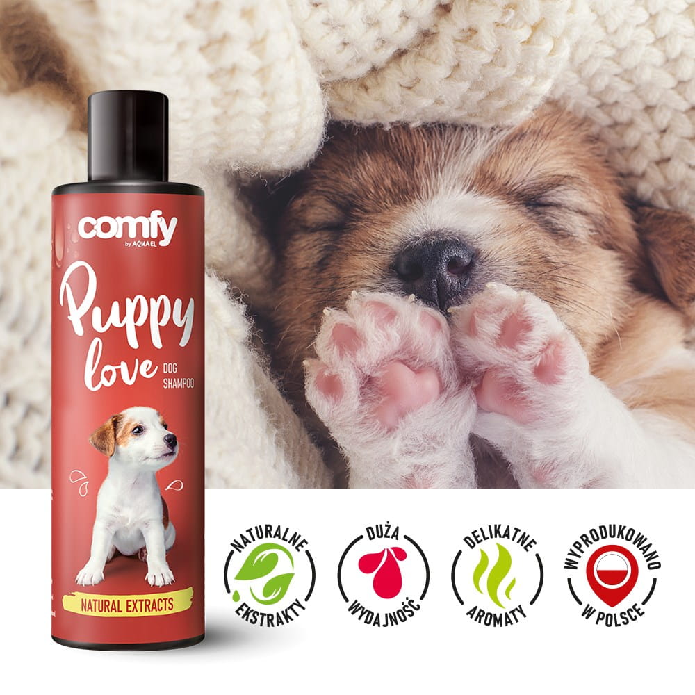 Comfy Puppy Love Szampon dla szczeniąt 250ml.jpg